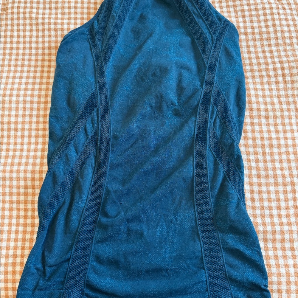 Athleta Teal Athletic Tank Top